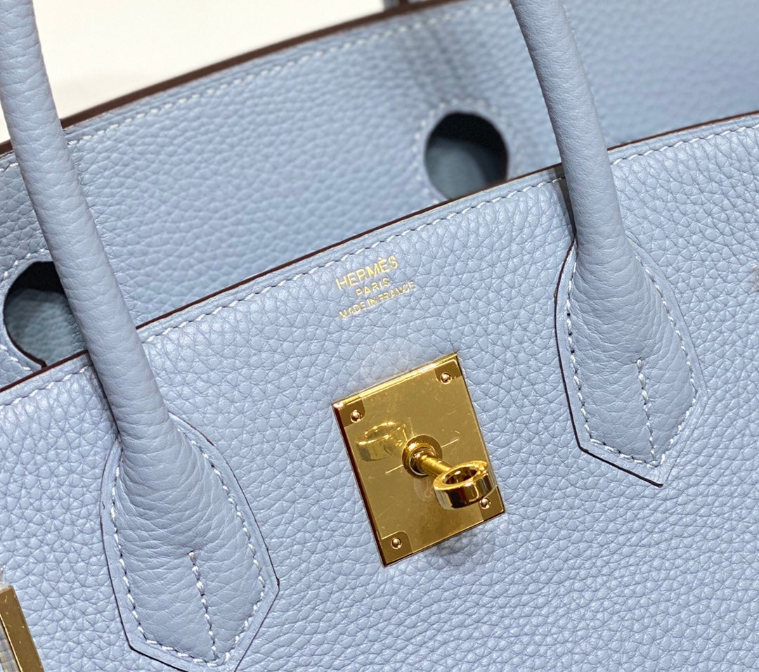 Hermès Birkin Dream Hangbag Sky Blue 25*30*35 CM
