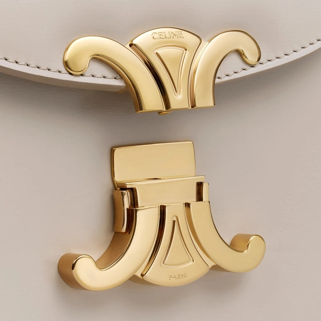 TEEN BESACE TRIOMPHE IN SHINY CALFSKIN TRENCH