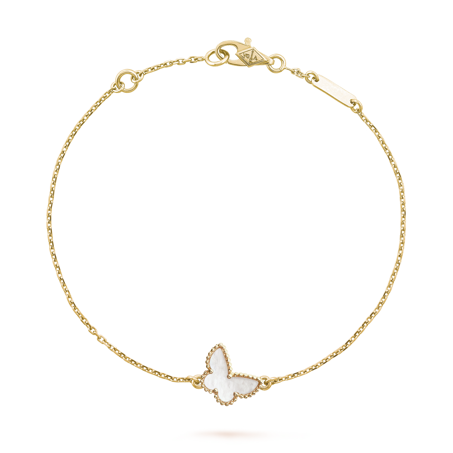 VAN CLEEF & ARPELS Sweet Alhambra butterfly bracelet