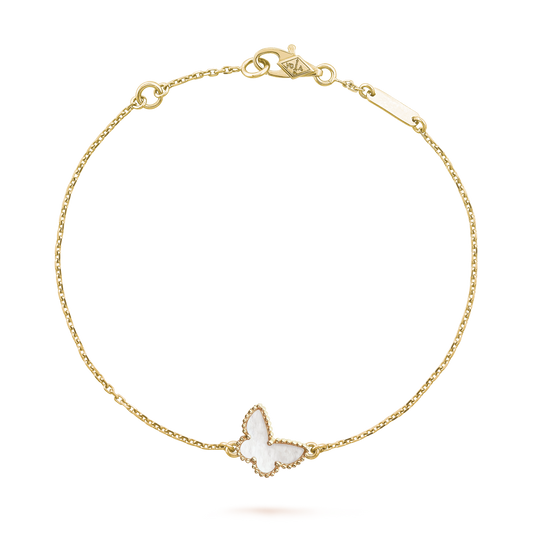 VAN CLEEF & ARPELS Sweet Alhambra butterfly bracelet