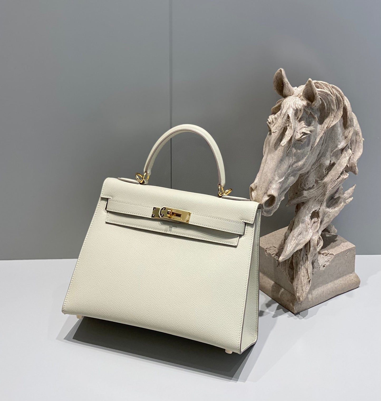 Hermès Epsom Kelly 25cm Hangbag