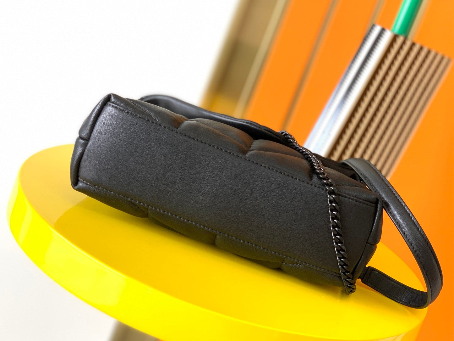 YSL Loulou Puffer Shoulder Bag, 23x15.5x5.8cm