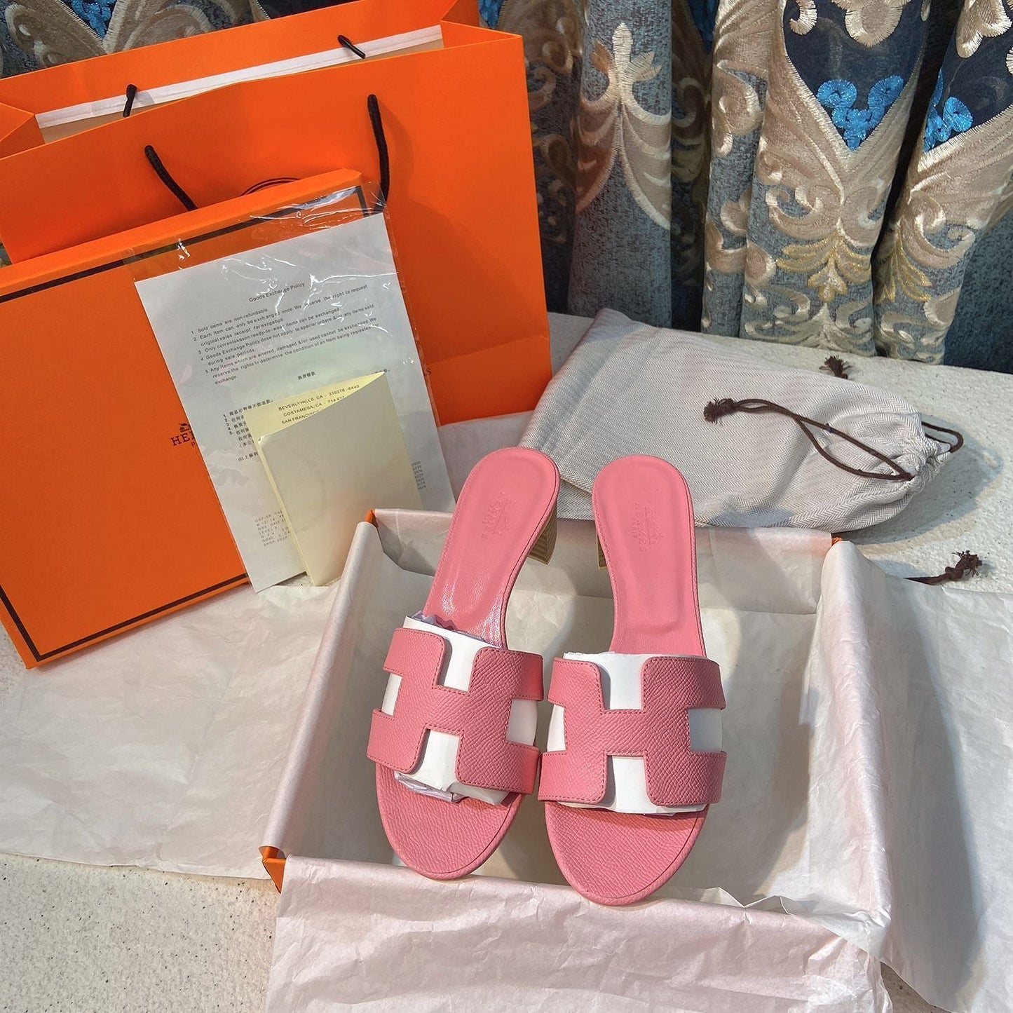 Classic H Heel Sandals