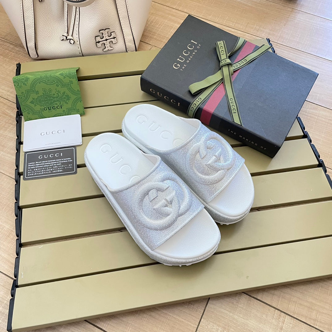 Fashion Colorful Platform Slippers