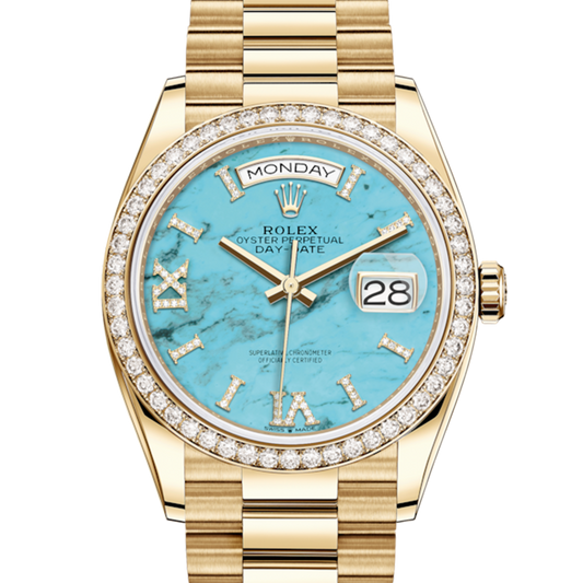 LadyRLX  DAY-DATE 36  128348RBR