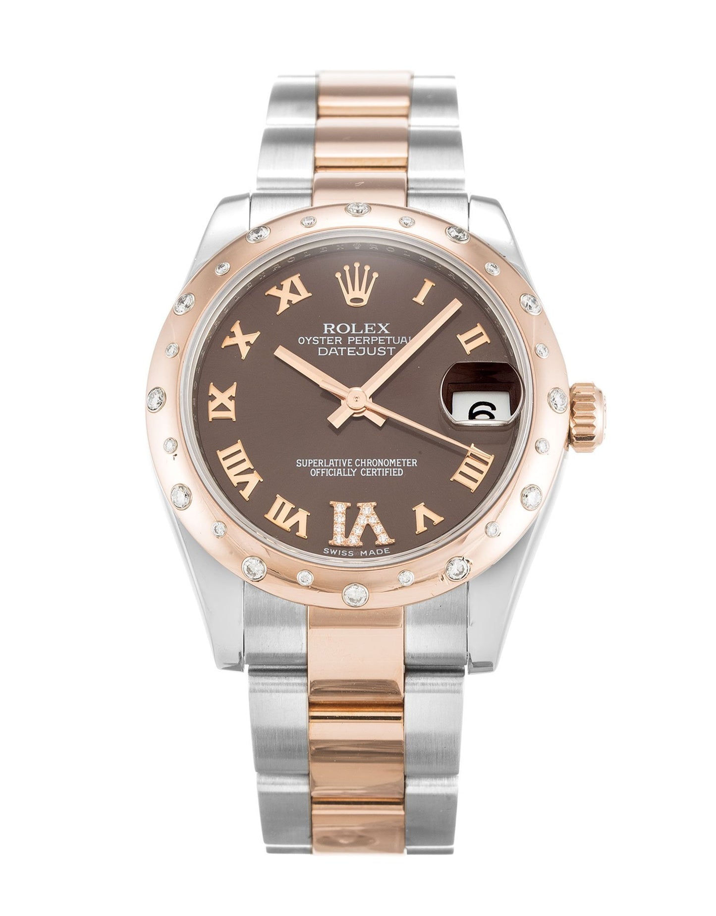 Rw Datejust Lady Chocolate Diamond Dial 178341
