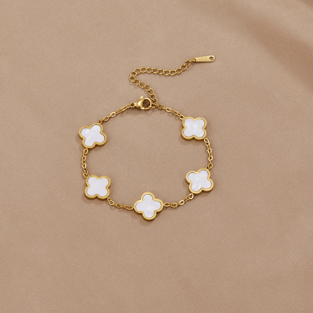 White Clover Bracelet