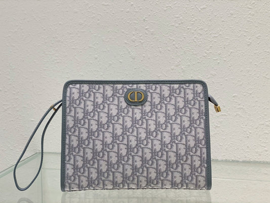 Dior Montaigne pouch Bag Grey 26×19.5×7cm