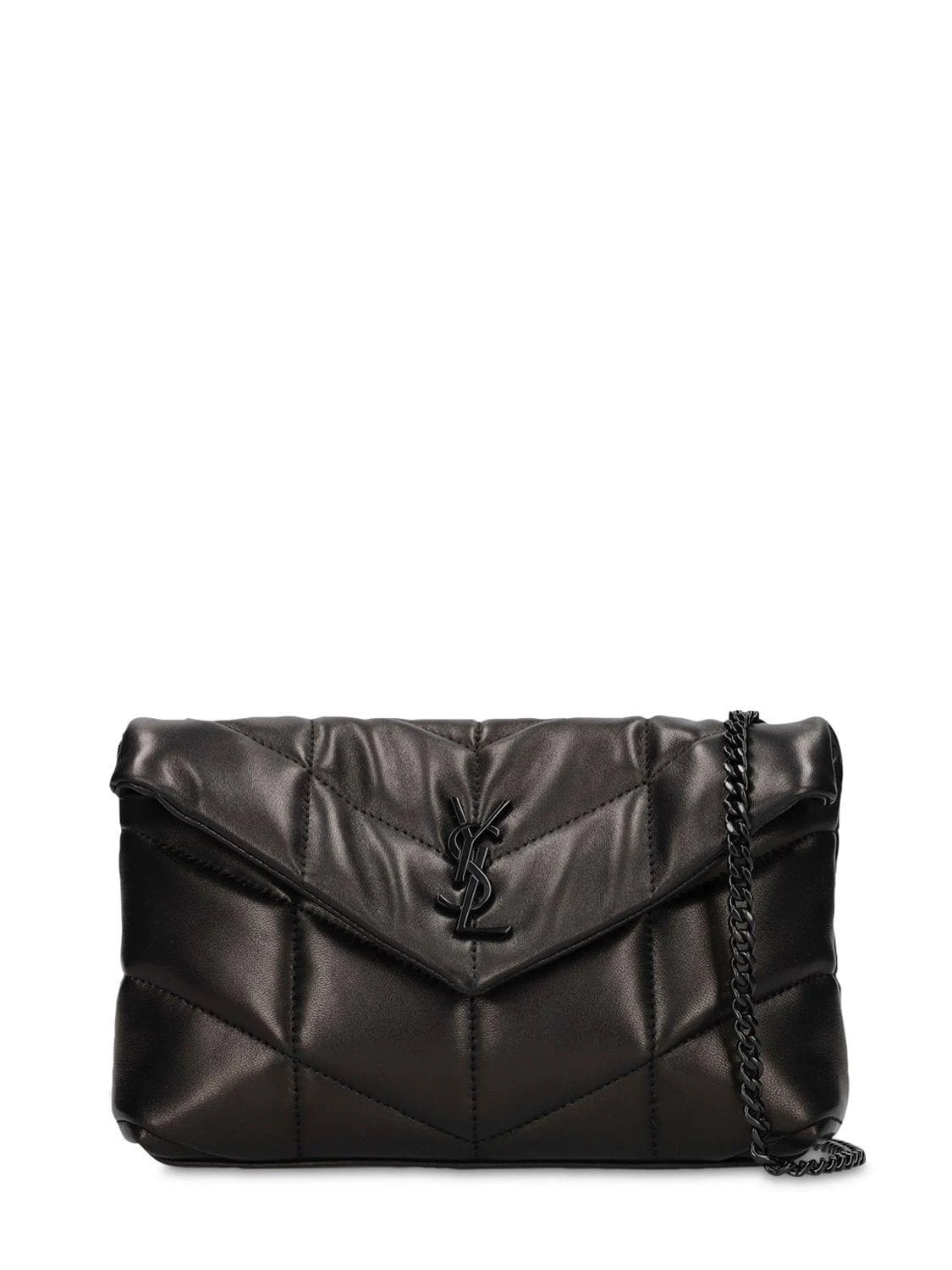 Y Puffer Toy Bag in Quilted Lambskin