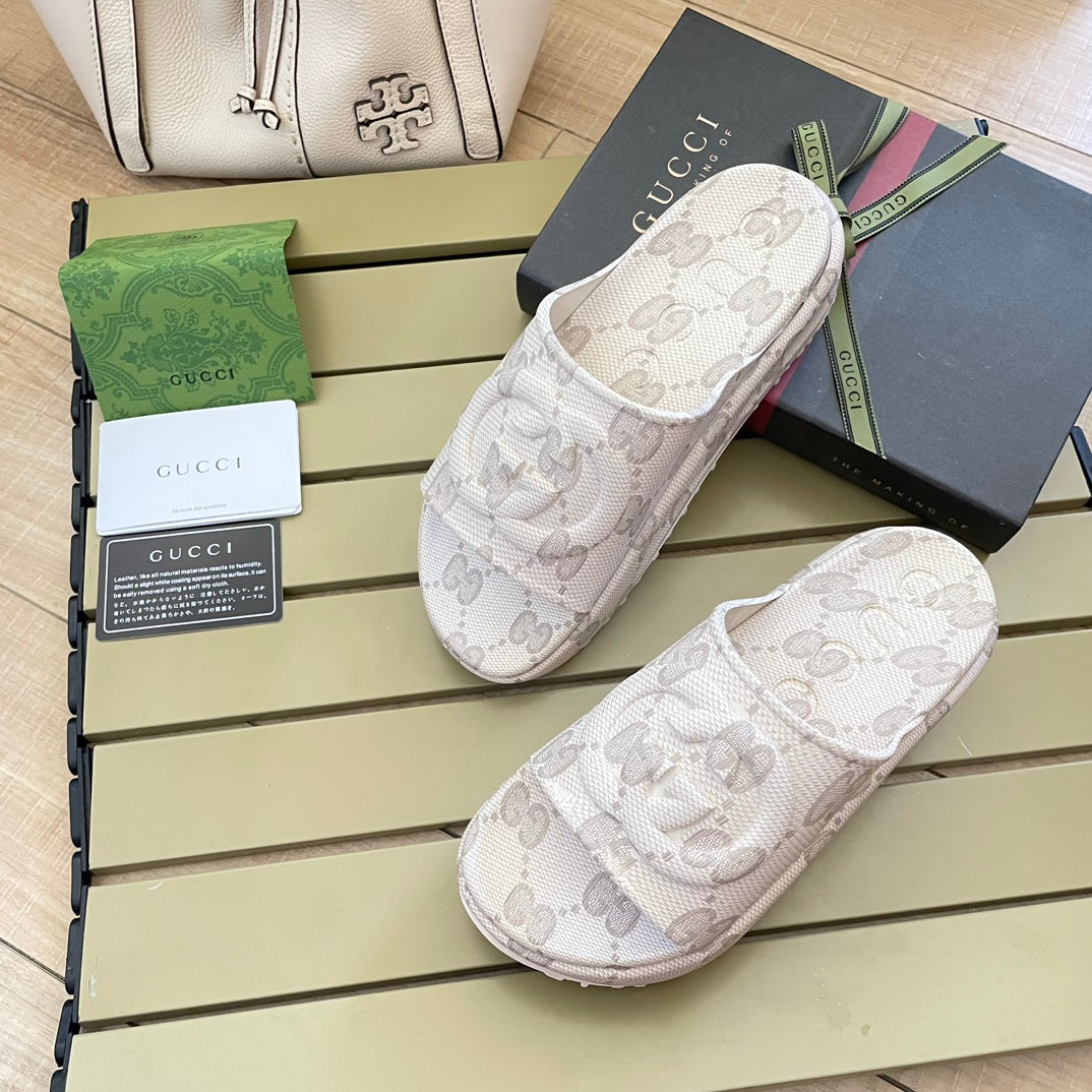 Fashion Colorful Platform Slippers