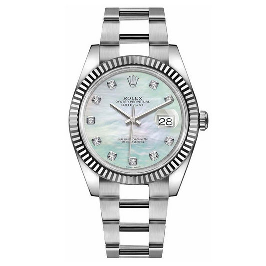 Rlx Datejust 41 Diamond Men's Diamond Watch 126334-0019