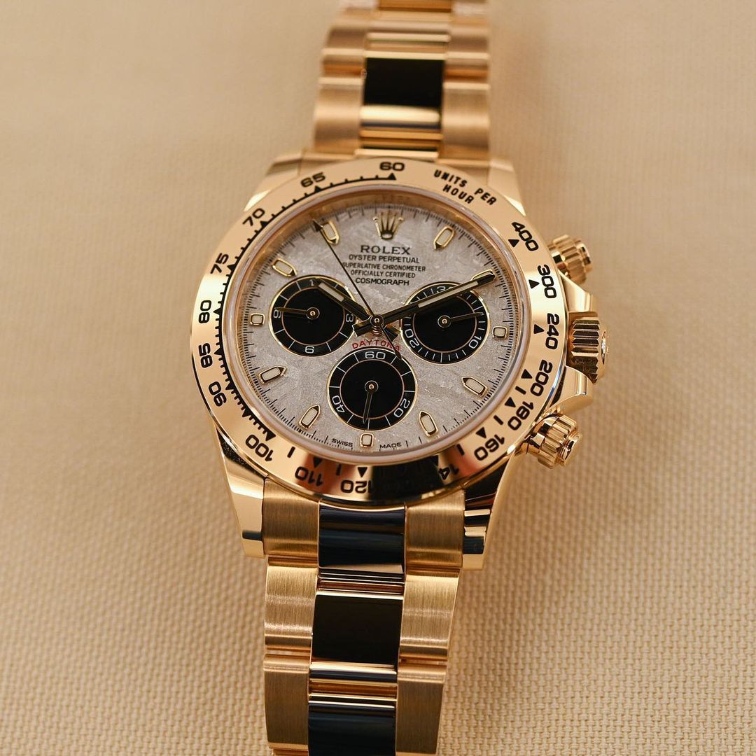 RLX Cosmograph Daytona Yellow Gold Meteorite 116508-0015