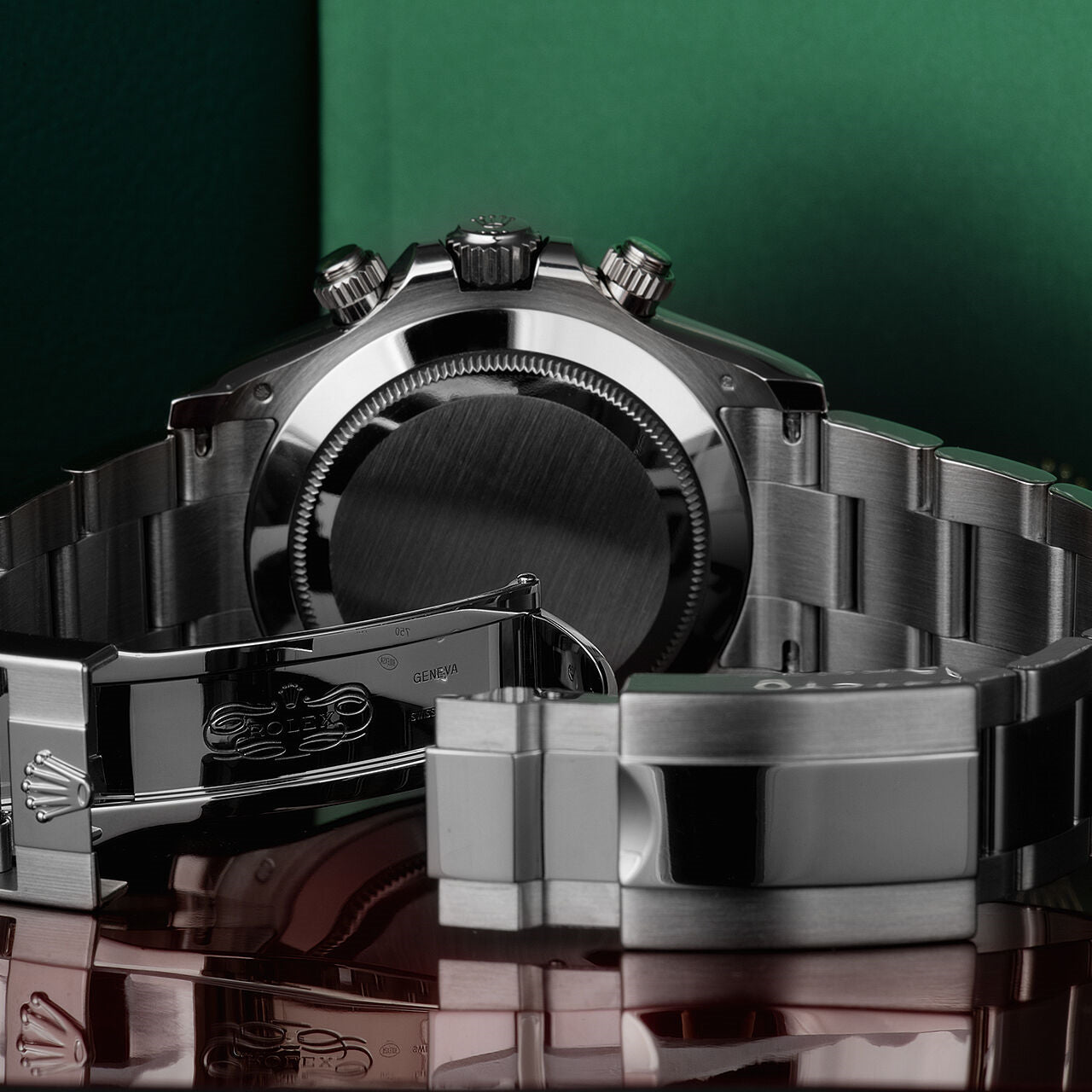 RLX White Gold Daytona 116509 Steel and Black