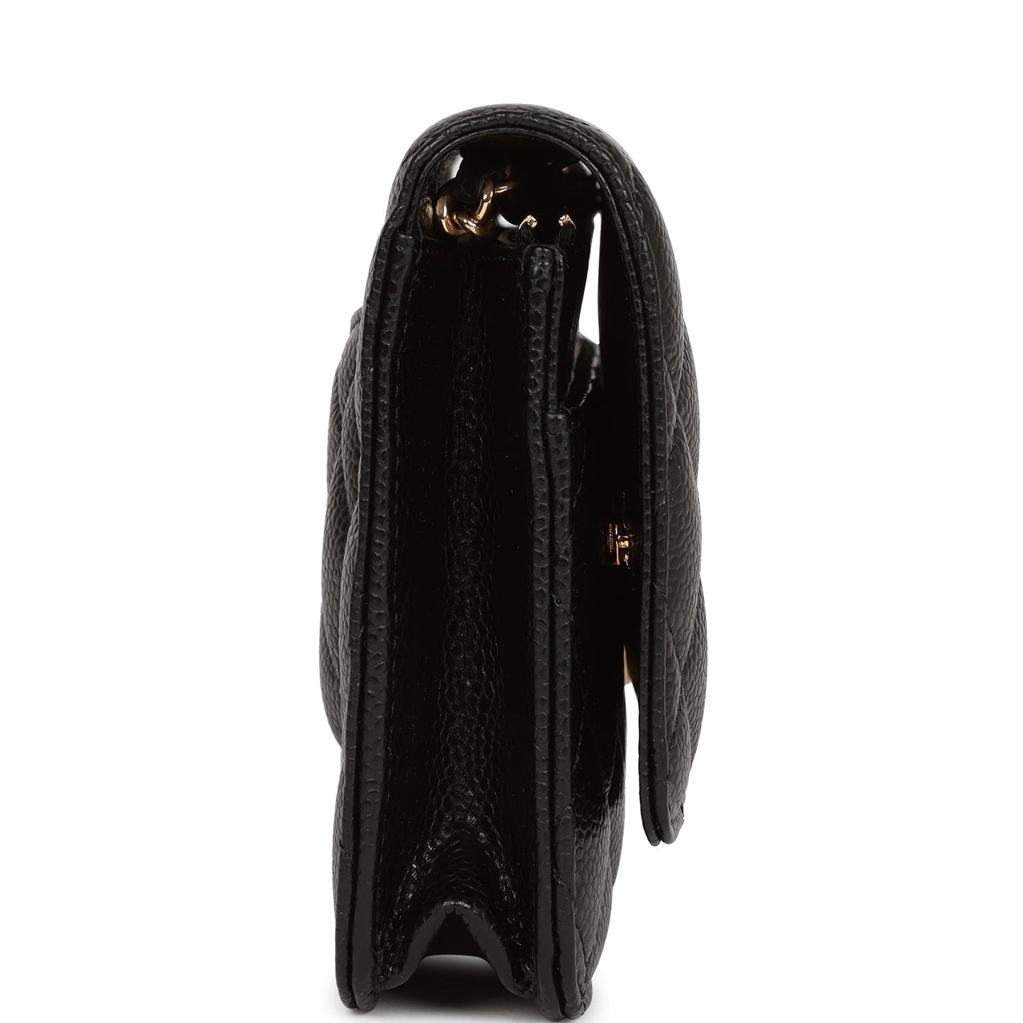 CC Wallet on Chain WOC Black Caviar Gold Hardware