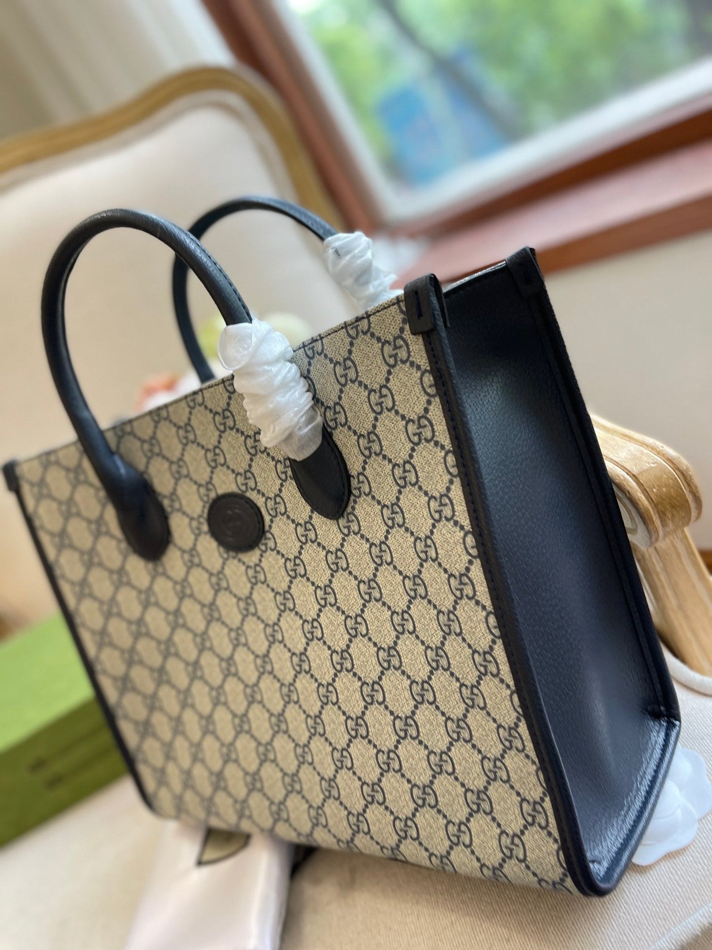 GC460 Mini/Small Tote Bag with InterlockingGG