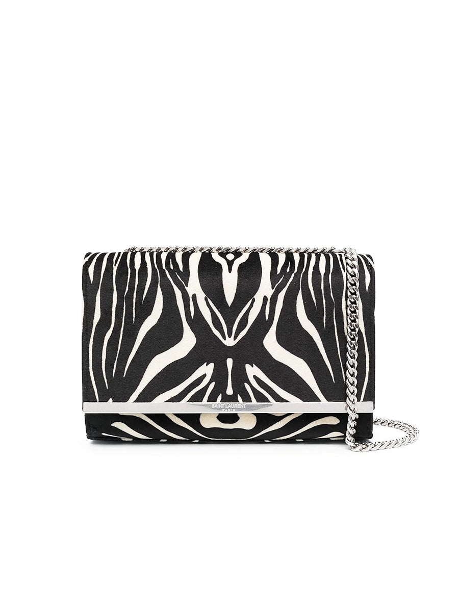 Y Small Crossbody in Zebra Print