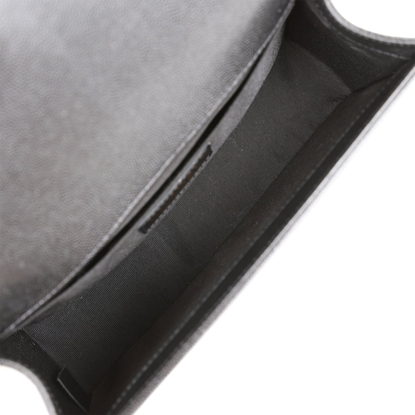 CC Medium Boy Bag Black Caviar Antique Gold Hardware