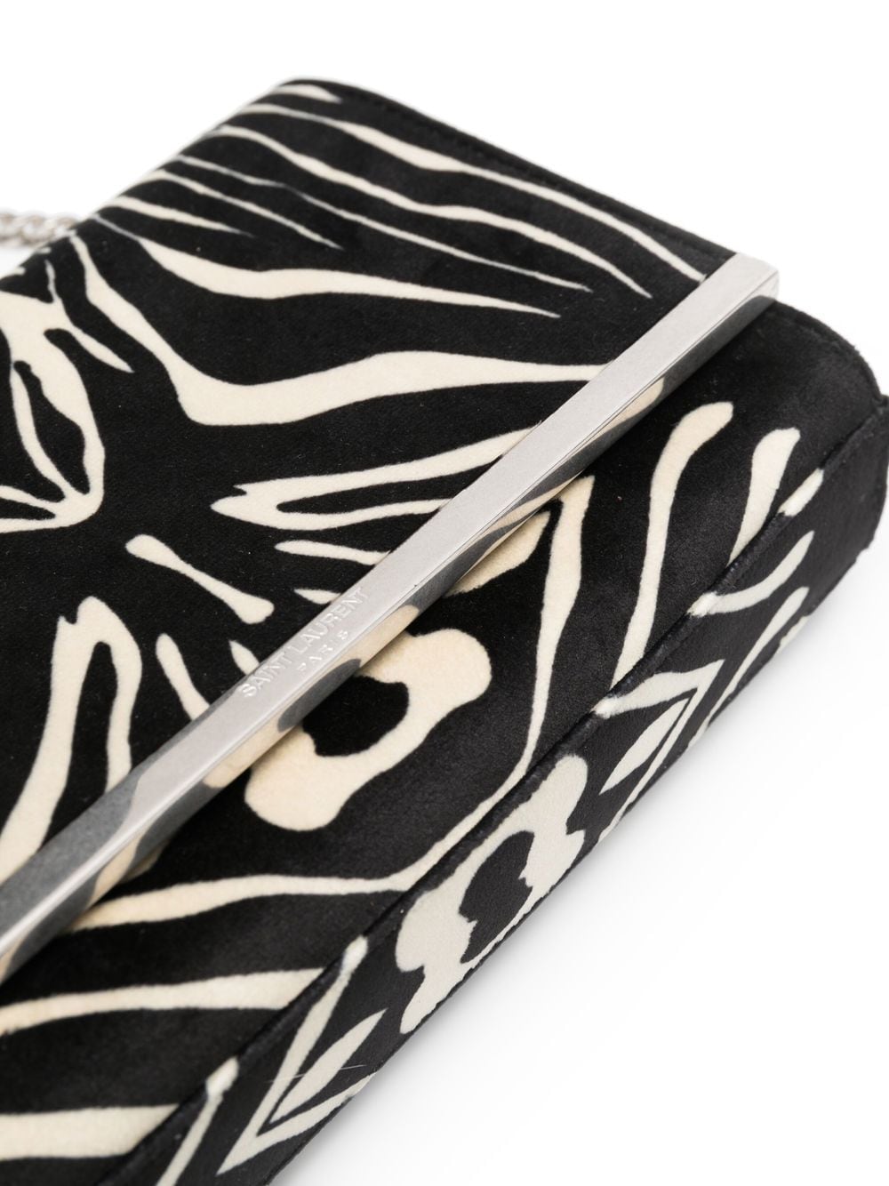 Y Small Crossbody in Zebra Print