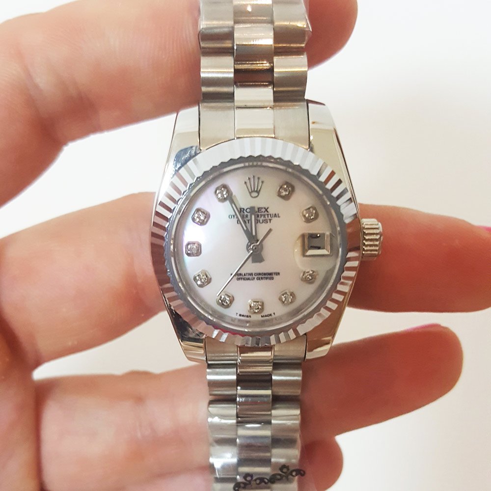 Rw Datejust Mother of Pearl Ladies 179179