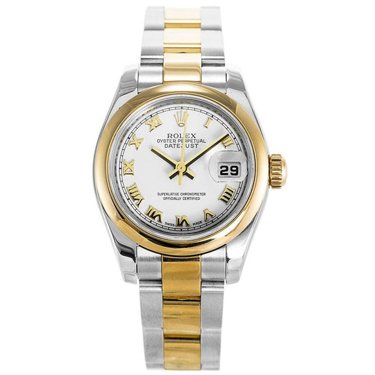 Rw Datejust Roman Numerals Ladies 179163
