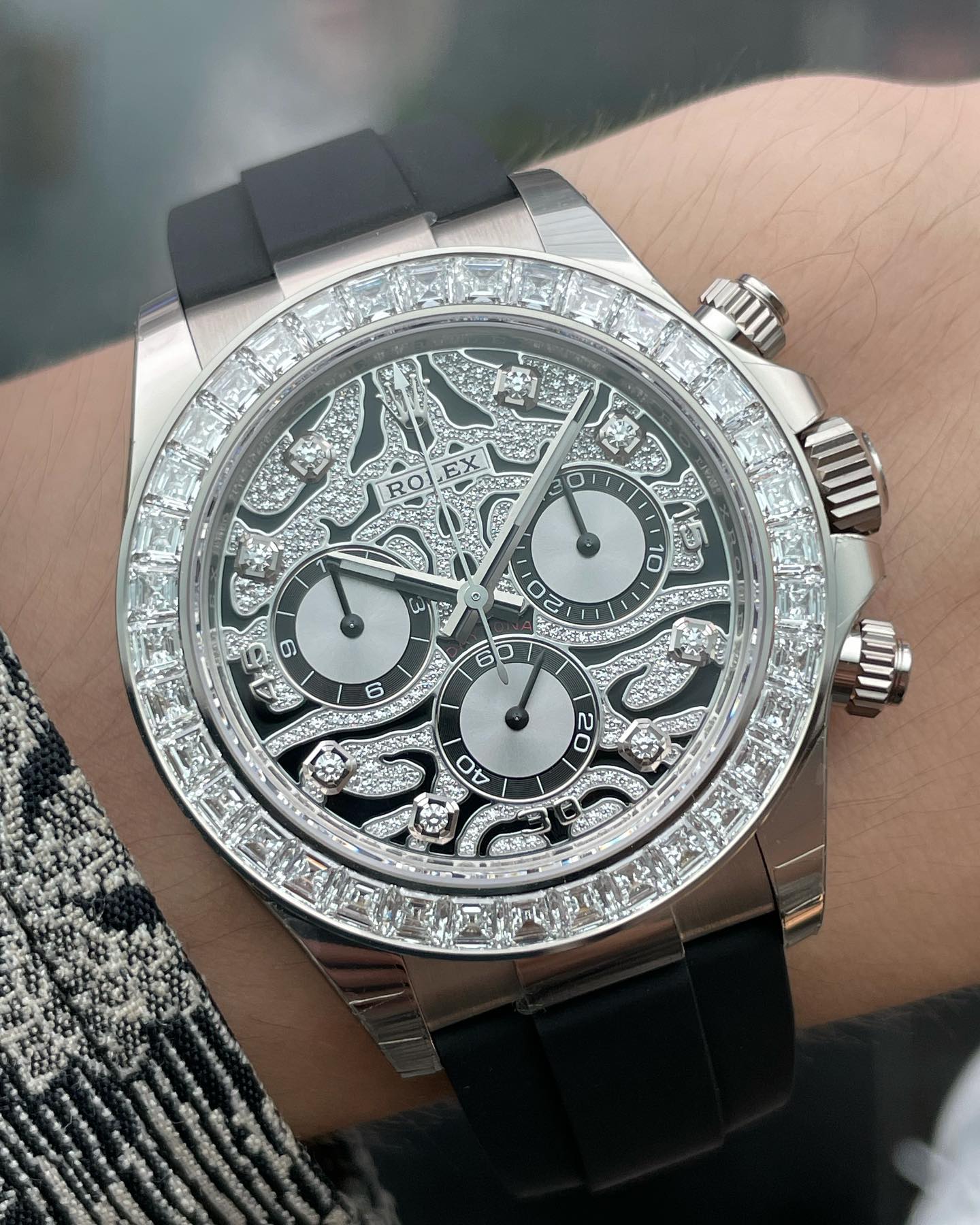 RLX Daytona 116589TBR "Eye of the Tiger" White Gold UNWORN