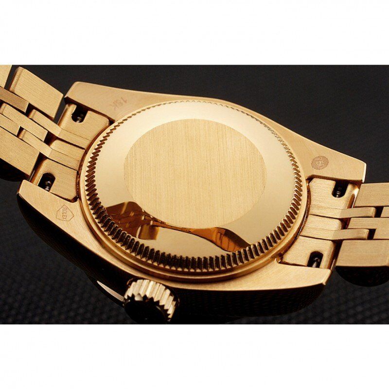 Swiss Rw Lady-Datejust Champagne Dial Diamond Bezel Gold Jubilee Bracelet 1454096