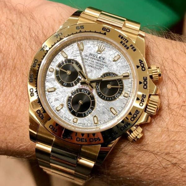 RLX Cosmograph Daytona Yellow Gold Meteorite 116508-0015
