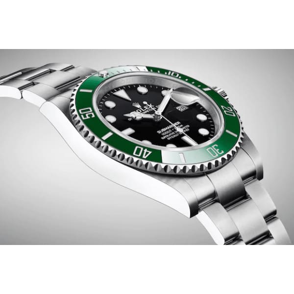 RLX Submariner DATE Oyster, Ceramic 41 mm Ref. # 126610lv-0002