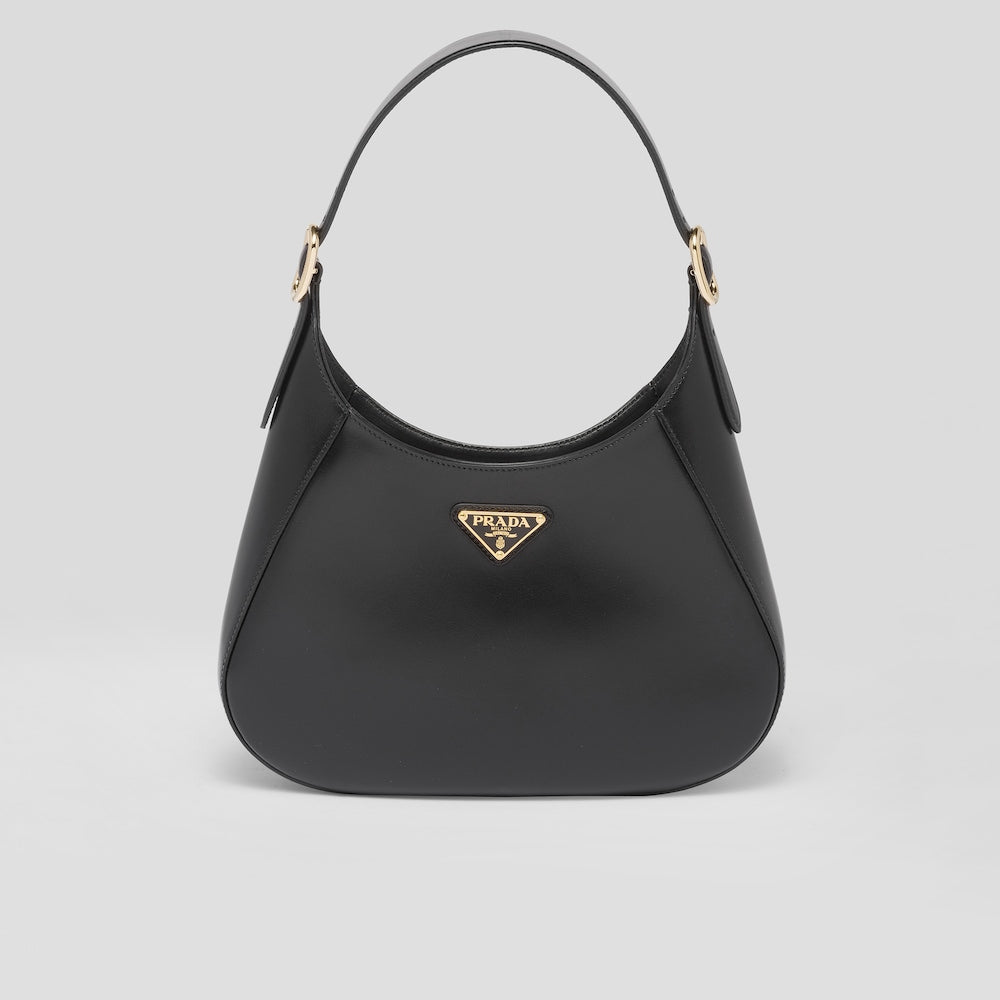 PP Leather shoulder bag - Black