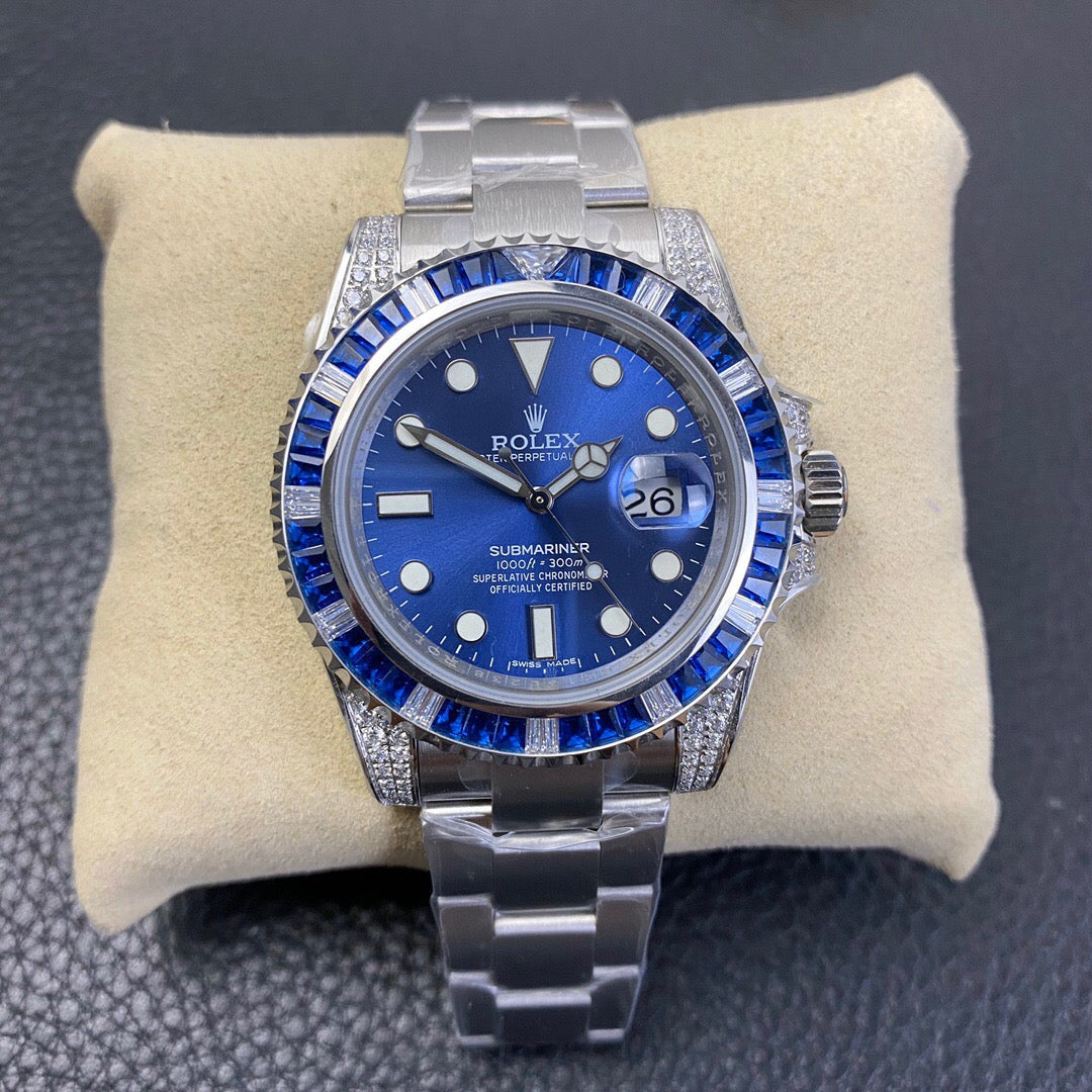 Blue Dial | RLX, Submariner Date Greenwich-Master II 116758