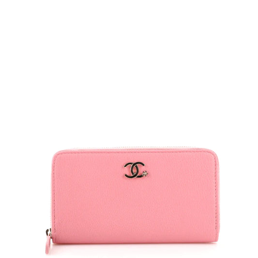 CC Zip Around Wallet Goatskin Small
