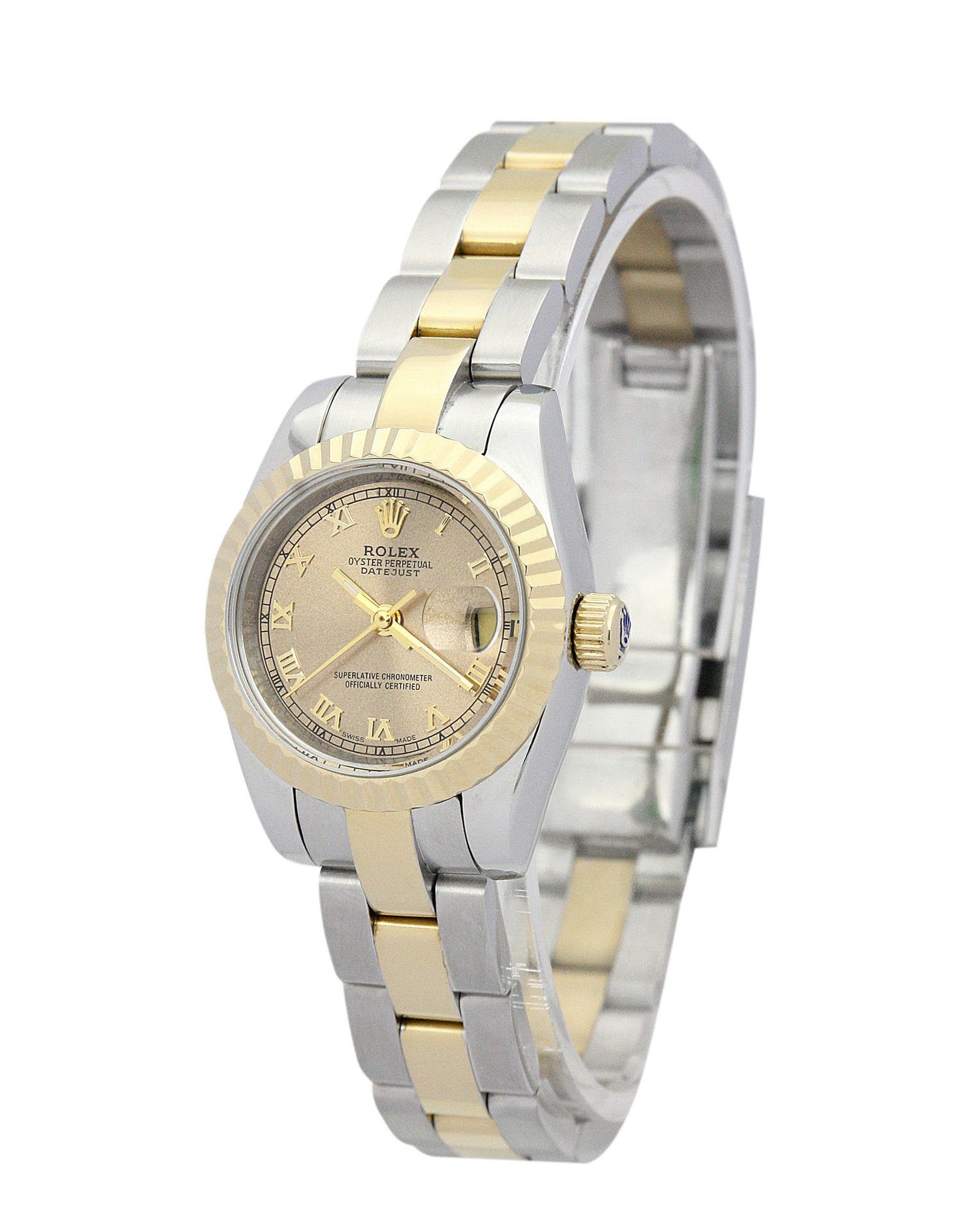 Rw Datejust Lady Yellow Gold Dial 179163