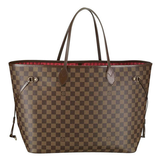 L N51106 Neverfull GM Shoulder Bag Damier Ebene Canvas