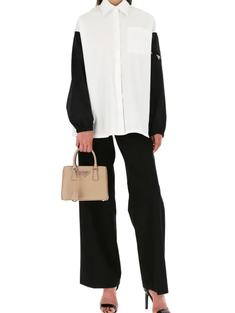 PP Galleria Saffiano Leather Mini Bag in Cameo Beige