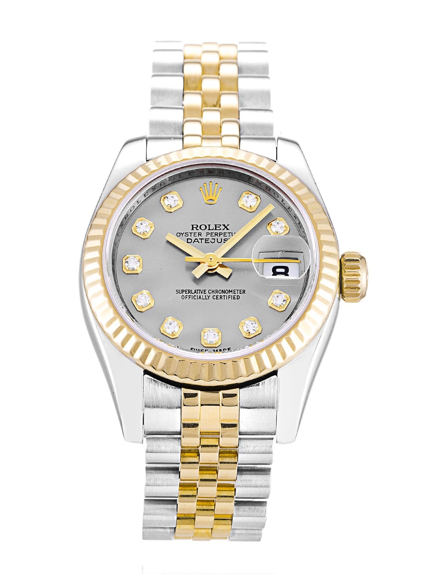 Rw Datejust Lady Silver Dial 179173
