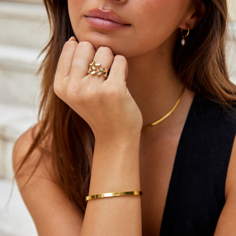 Rina Gold Bangle