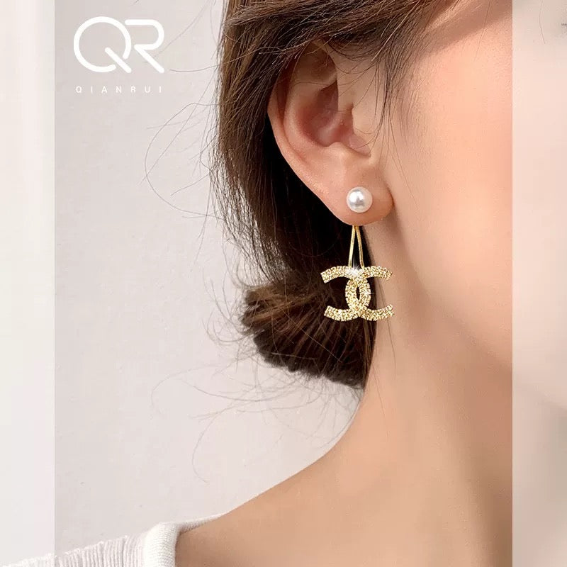 NO.4 Double C earrings