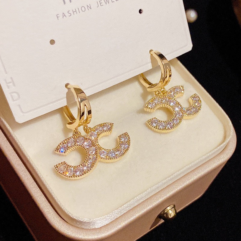 NO.3 Double C earrings