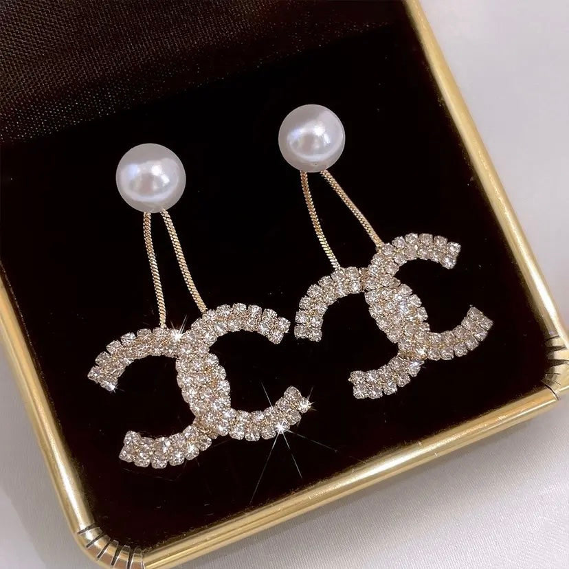 NO.4 Double C earrings