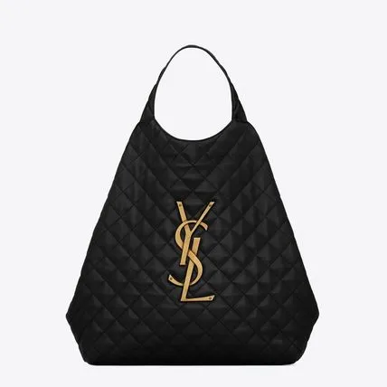 Y Icare Maxi Shopping Bag - Black