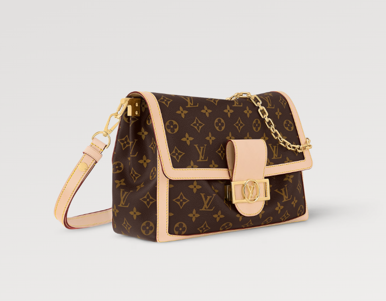 Louis Dauphine Soft GM bag size: 28 x 20 x 11 cm