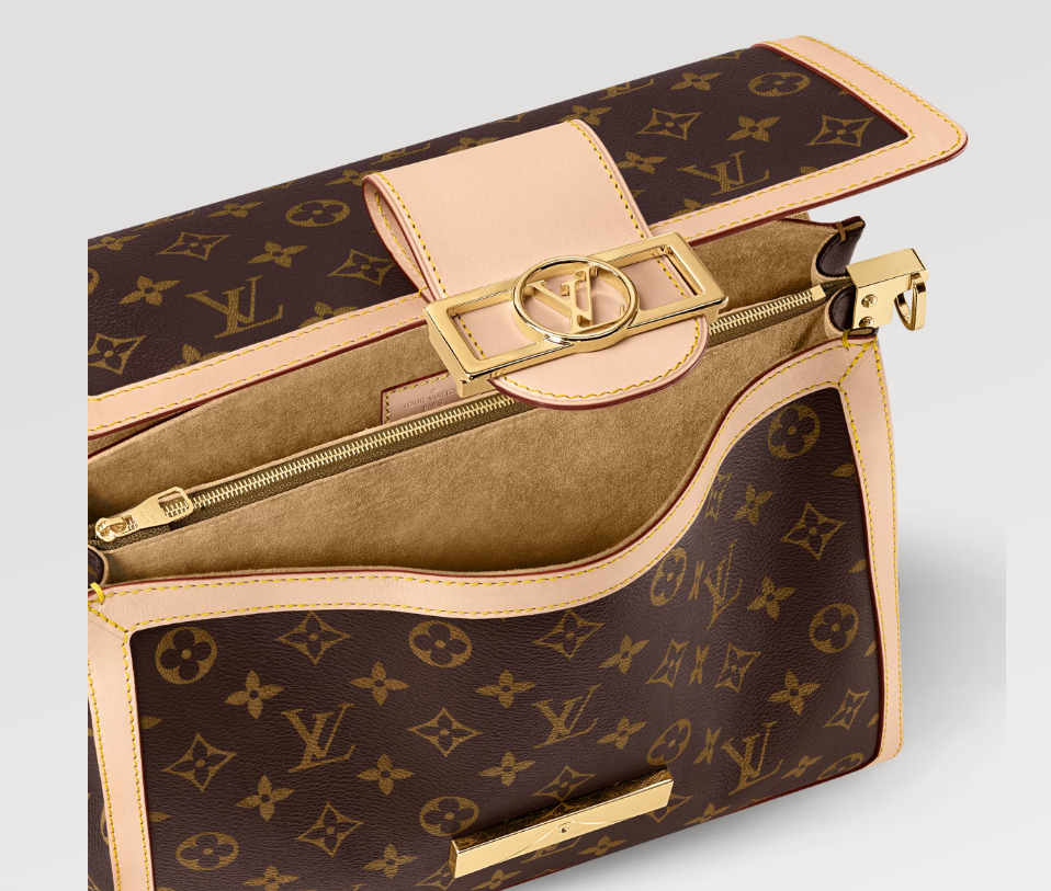 Louis Dauphine Soft GM bag size: 28 x 20 x 11 cm