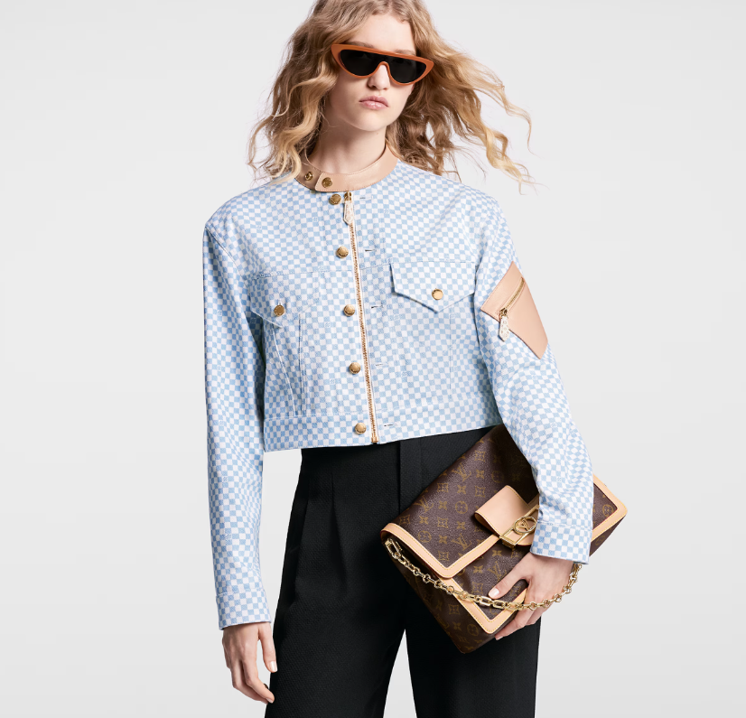 Louis Dauphine Soft GM bag size: 28 x 20 x 11 cm