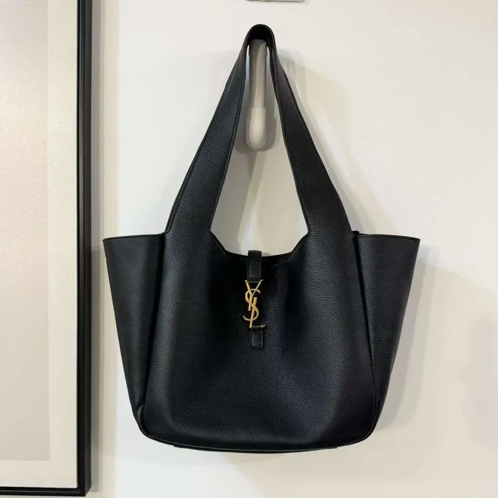 Y Leather Bea Tote Bag size: H28cm x W50cm x D18cm