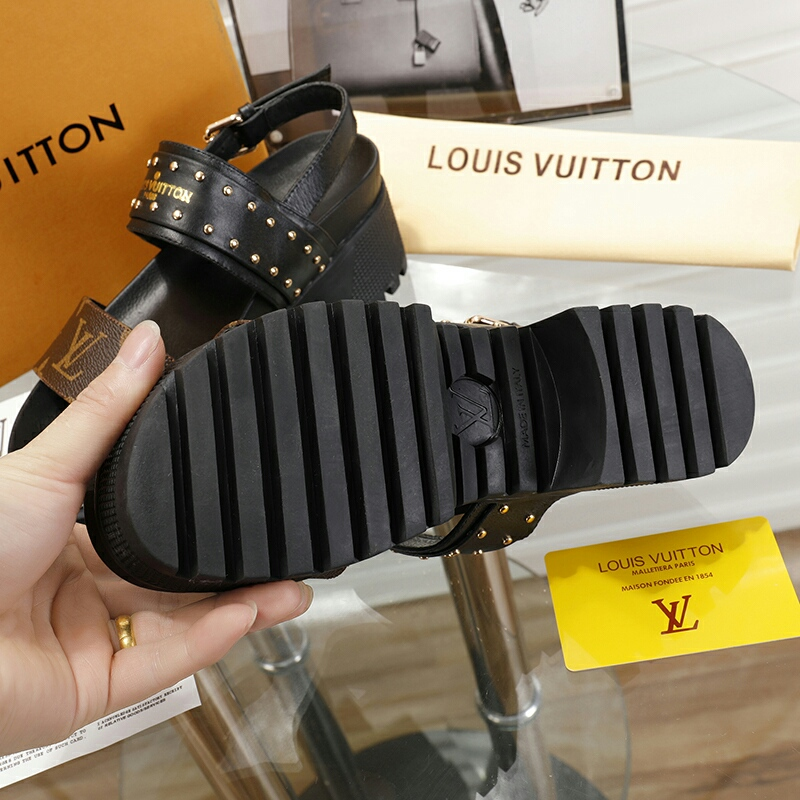 Louis new arrival women summer shoes heels 5 cm