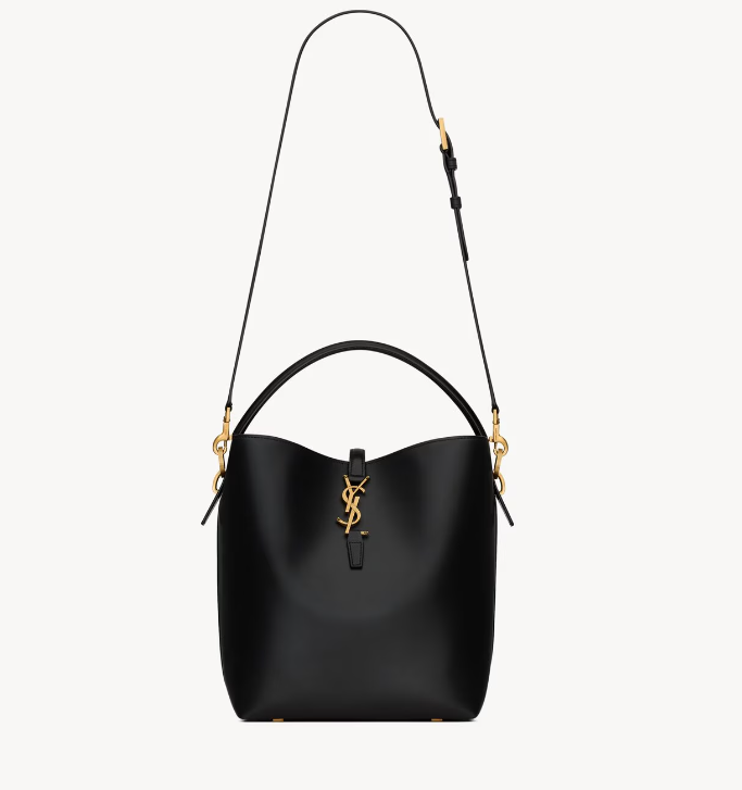 Y LE 37 IN SHINY LEATHER BAG