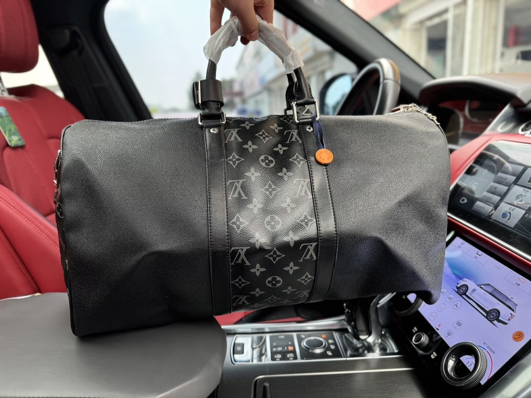 Louis new arrival M53763  keepallBandoulière 50 bag size: 50*23*29 cm