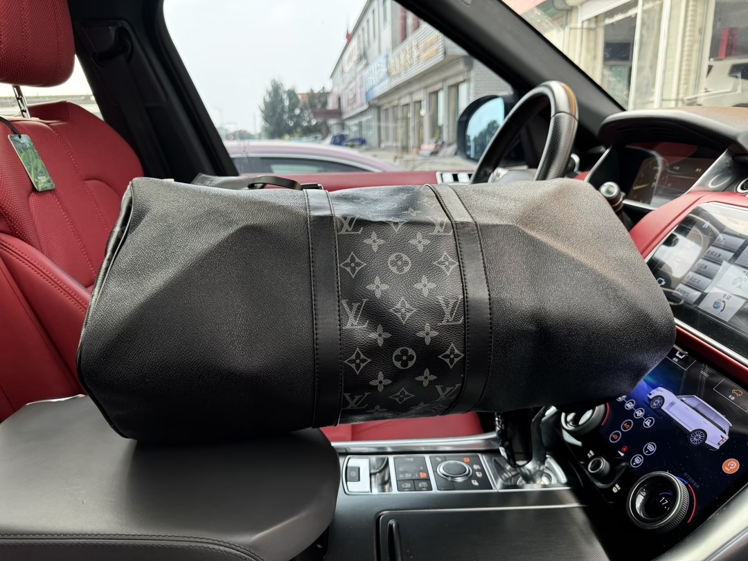 Louis new arrival M53763  keepallBandoulière 50 bag size: 50*23*29 cm