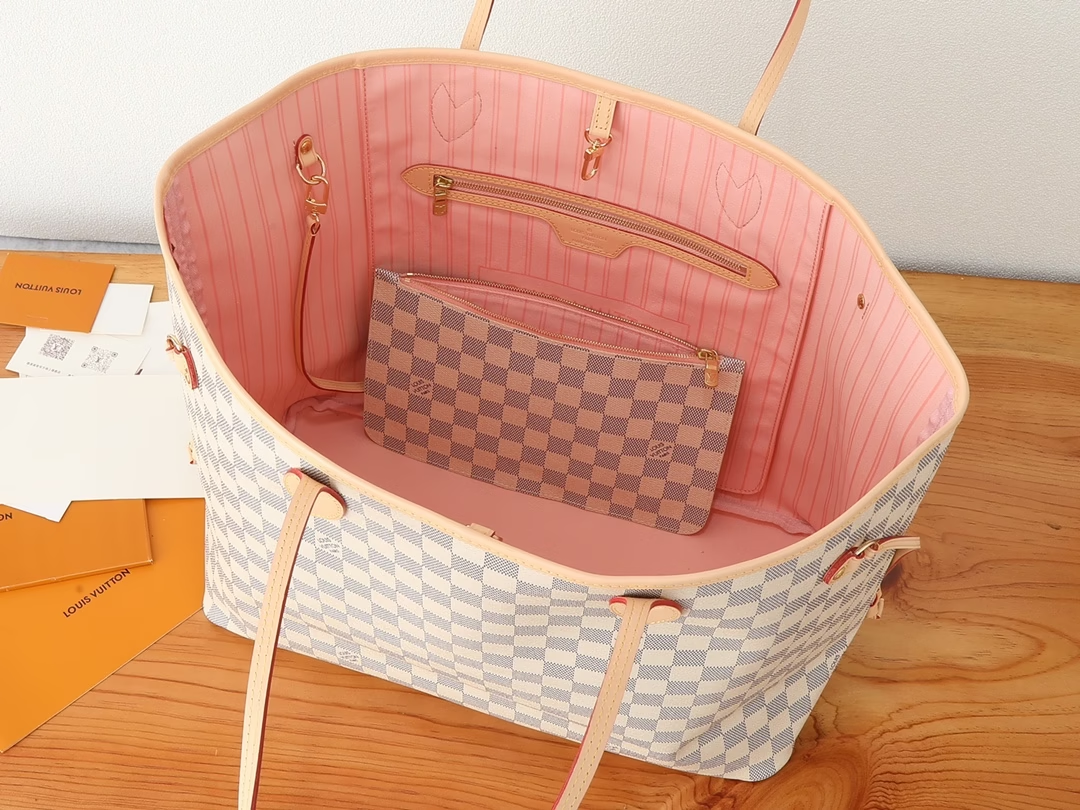 Louis N40601 neverfull GM bag size: 39*32*19 cm TOP QUALITY