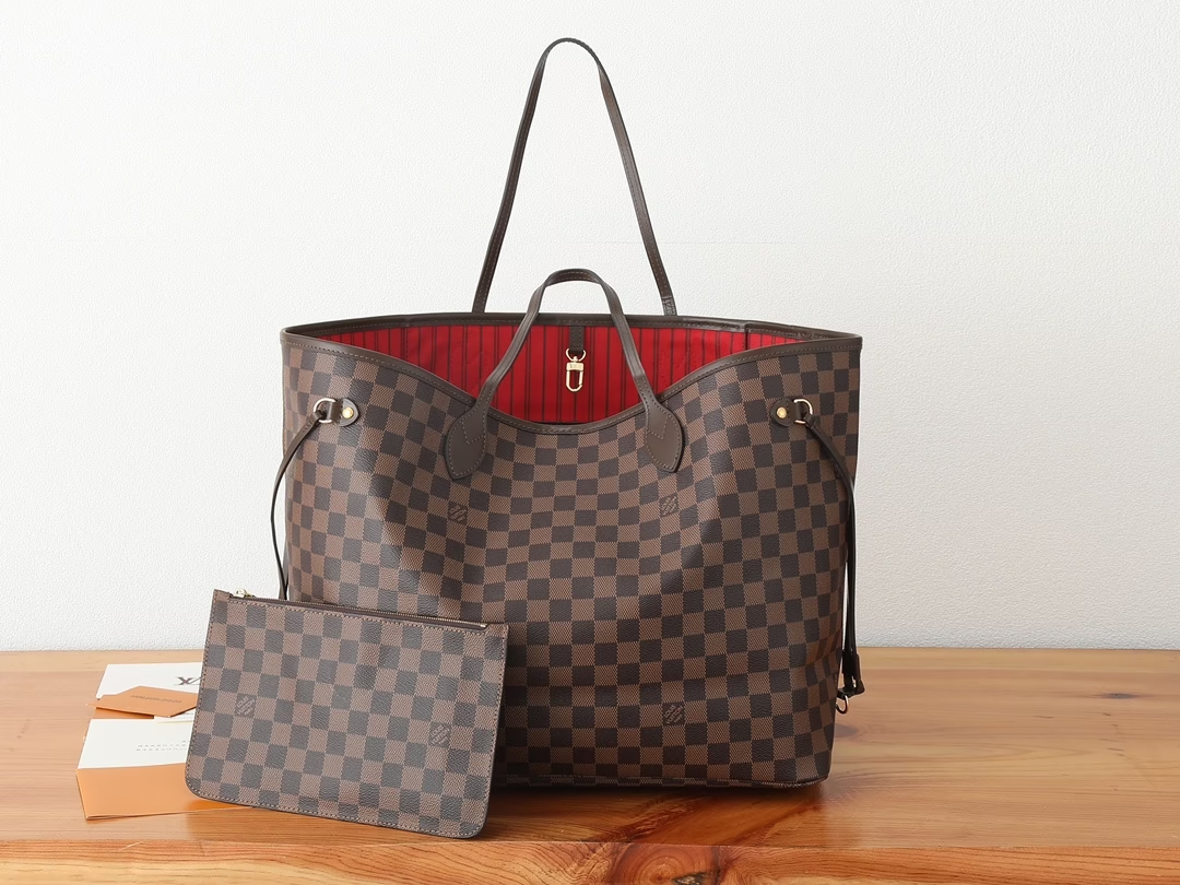 Louis N40597 neverfull GM bag size: 39*32*19 cm TOP QUALITY